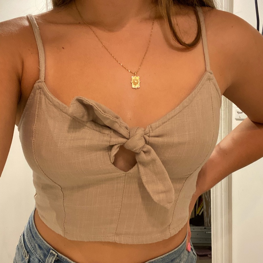 Aerie Tie front top